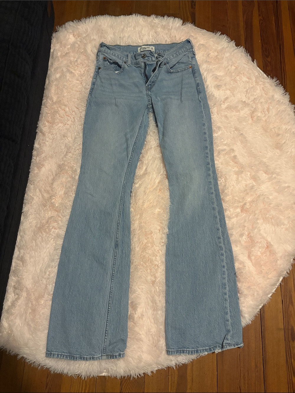 Abercrombie & Fitch Light Blue Flare Jeans
